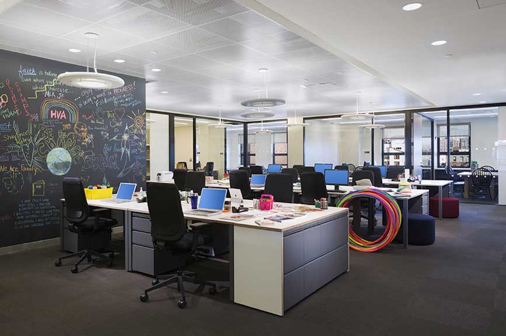 Workstations for teachers to collaborate on curriculum