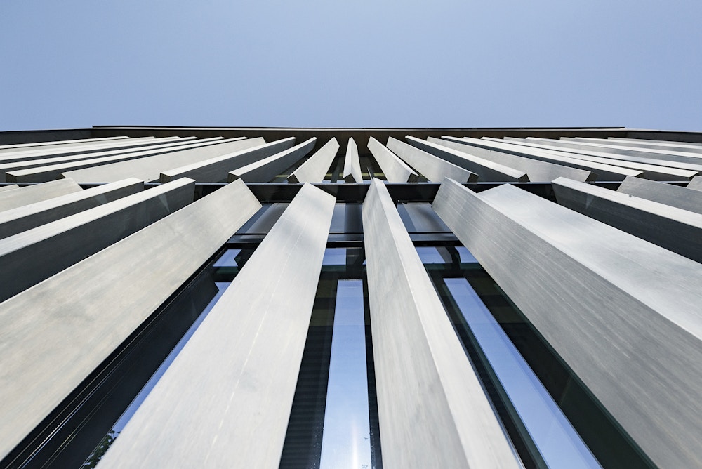 Detail of exterior louvers