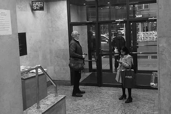 Lobby before renovation