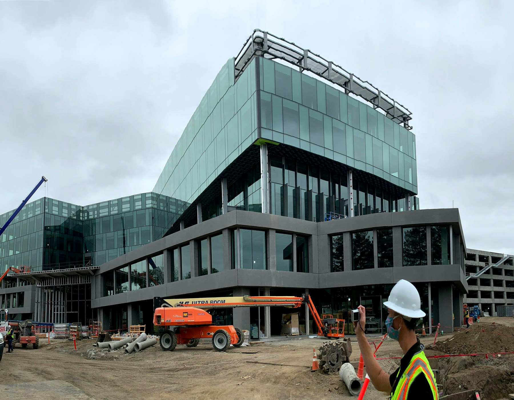 Construction progress October 2020
