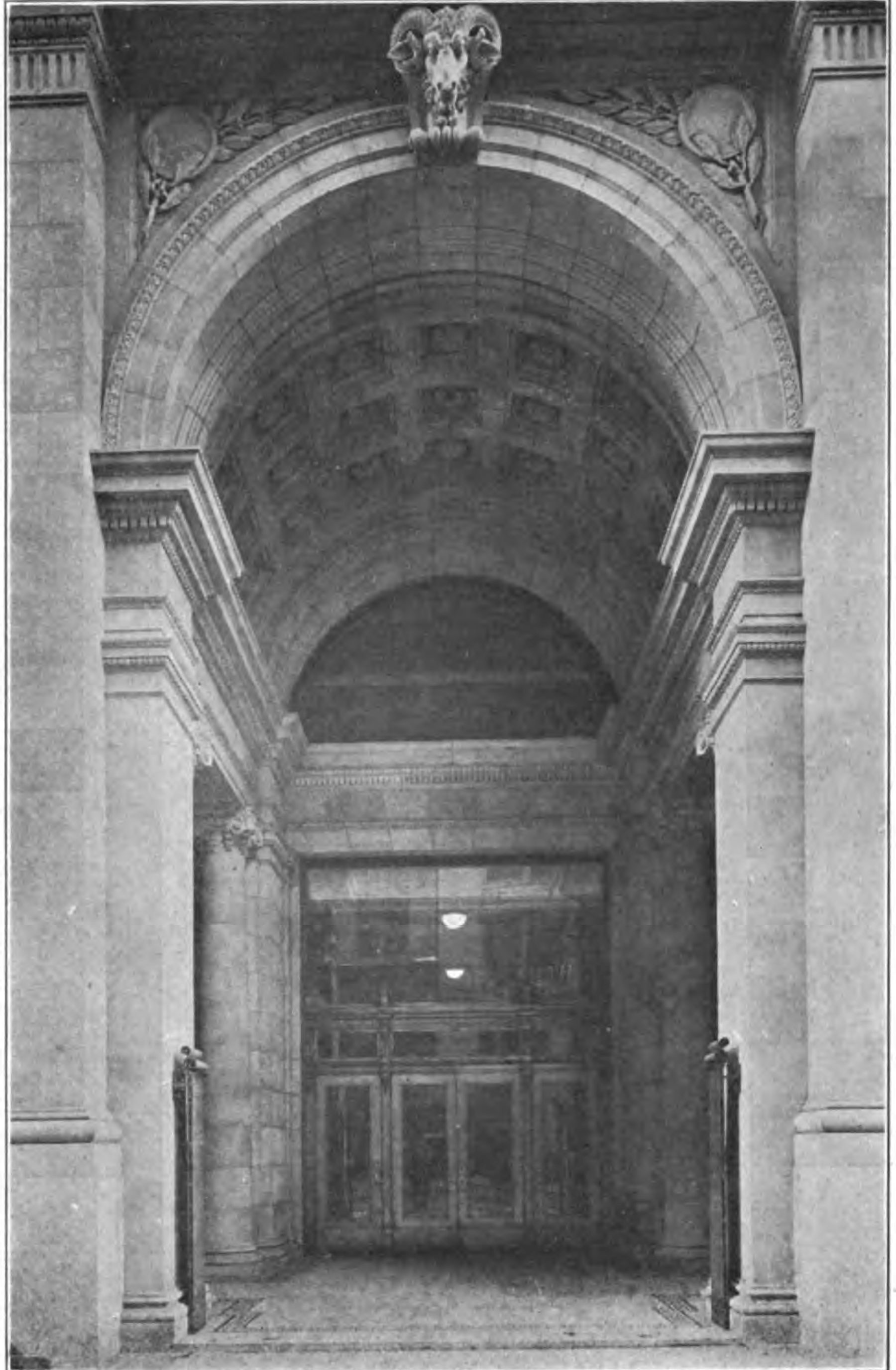 Entrance before