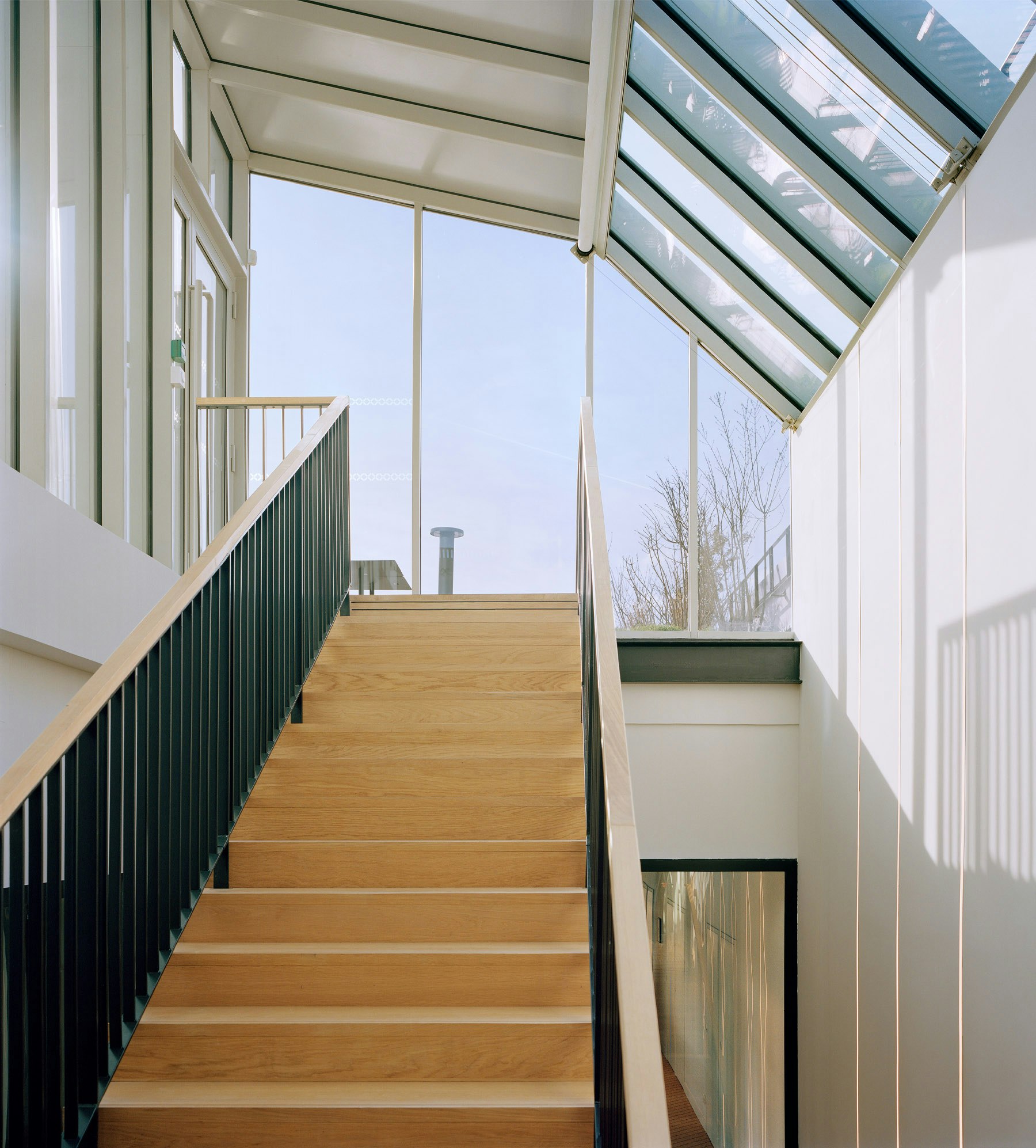 Escalier vers le rooftop ©Axel Dahl