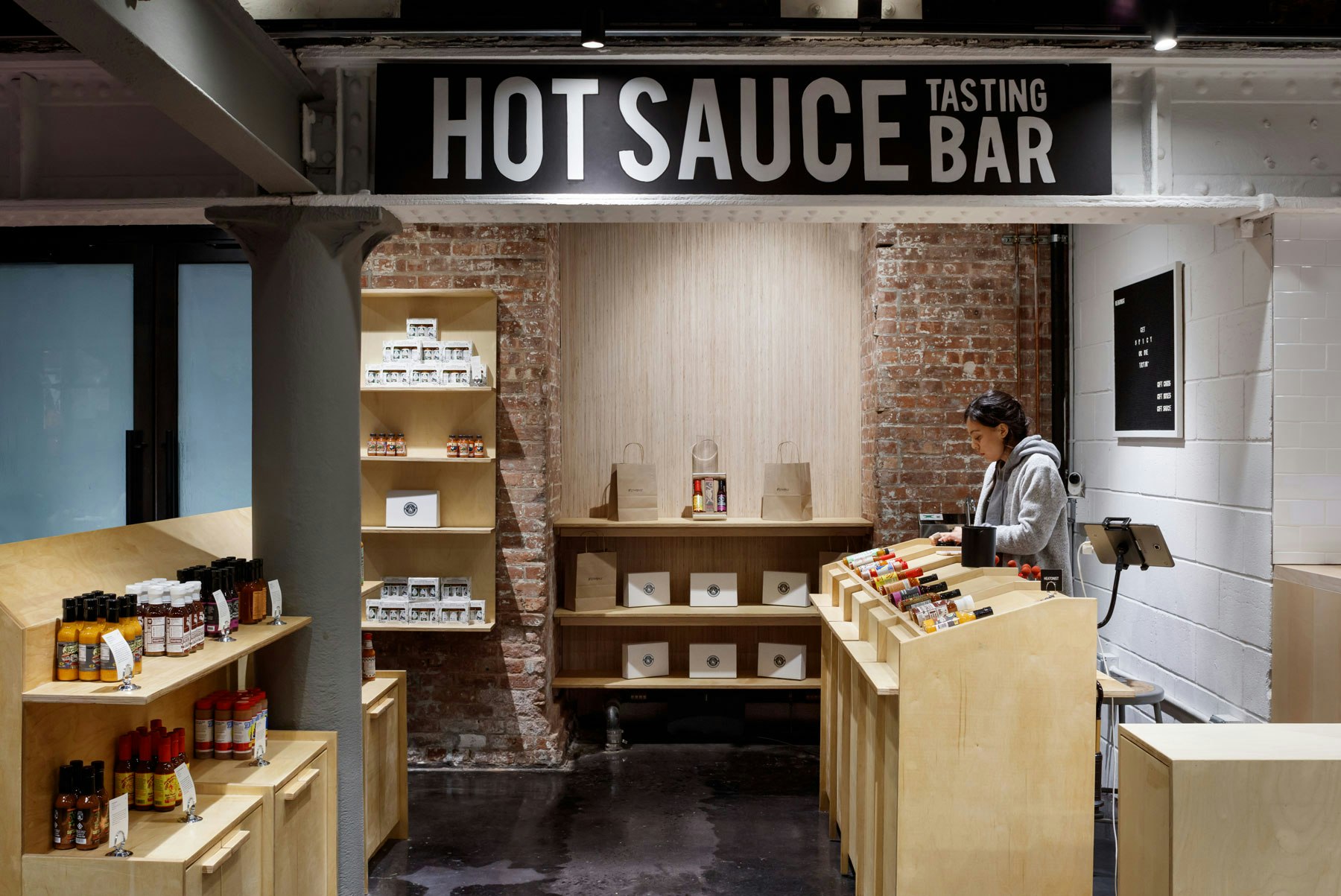 Retail kiosk (photo by Colin Miller)