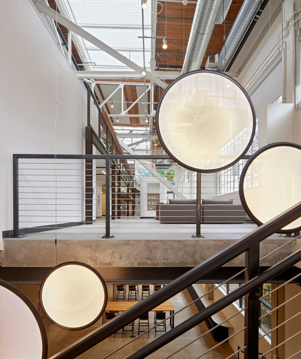 New connecting stair