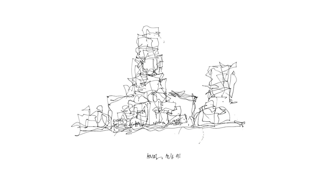 Croquis de Frank Gehry