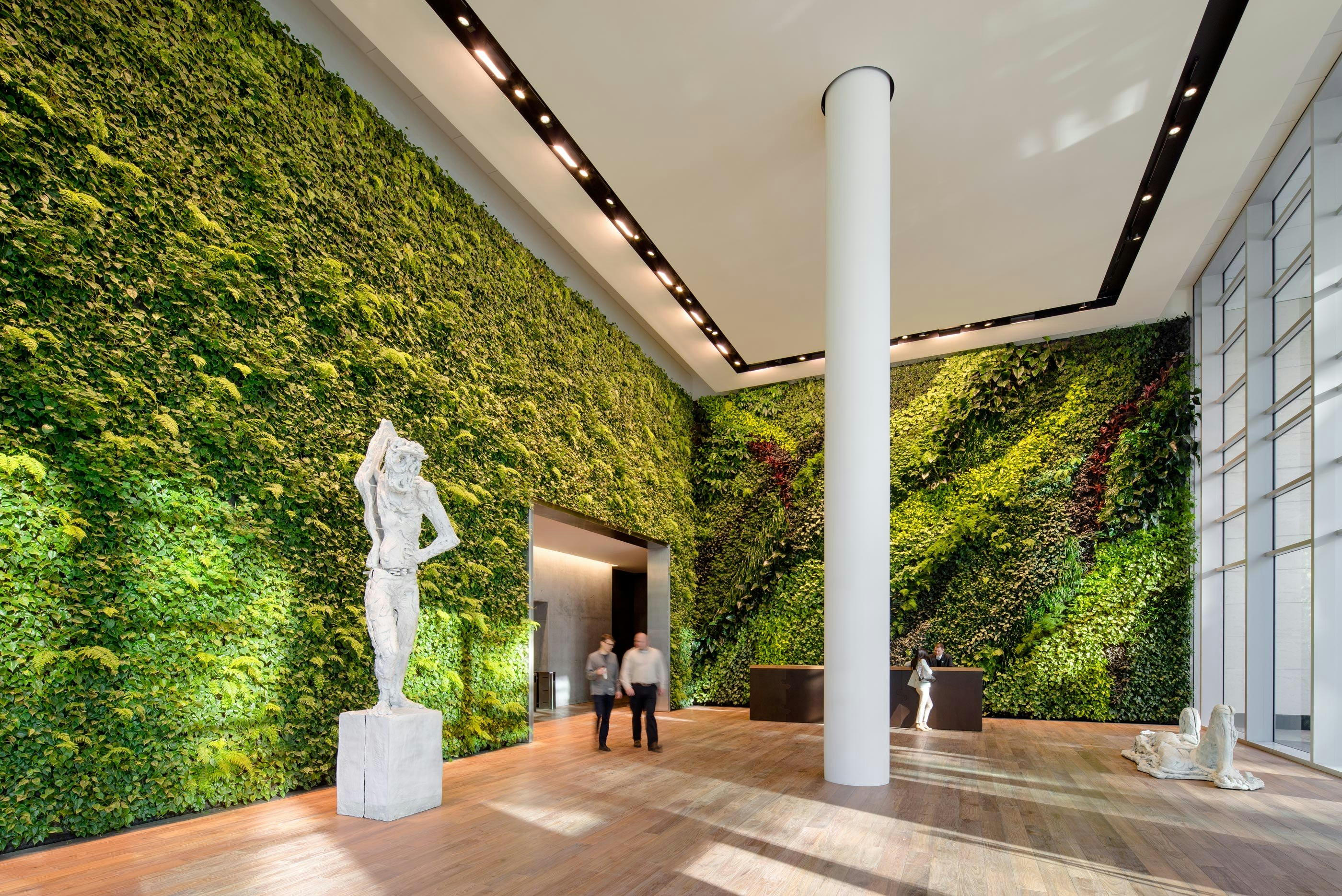 Building 3 lobby (Photo by Tim Griffith)