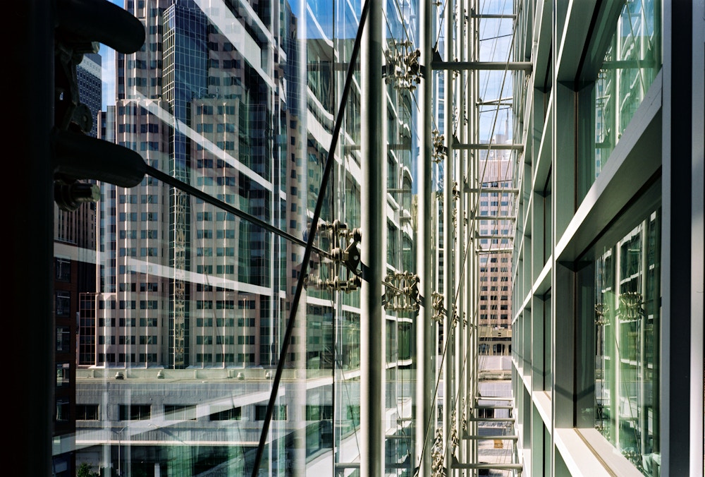 Curtainwall system (Photo by Tim Griffith)