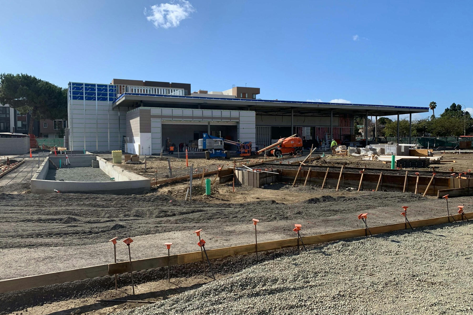 Construction progress November 2020