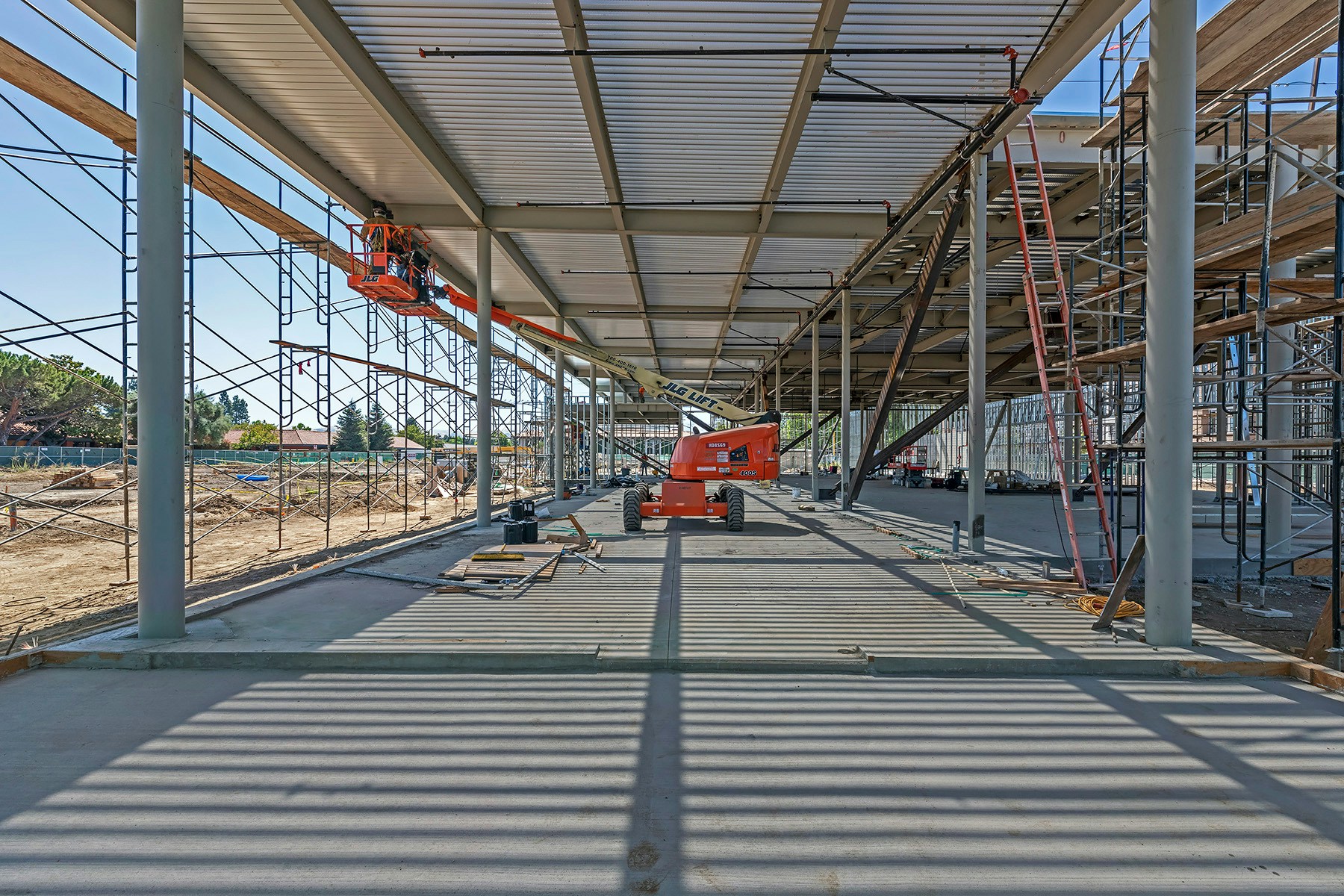 Construction progress as of June 2020