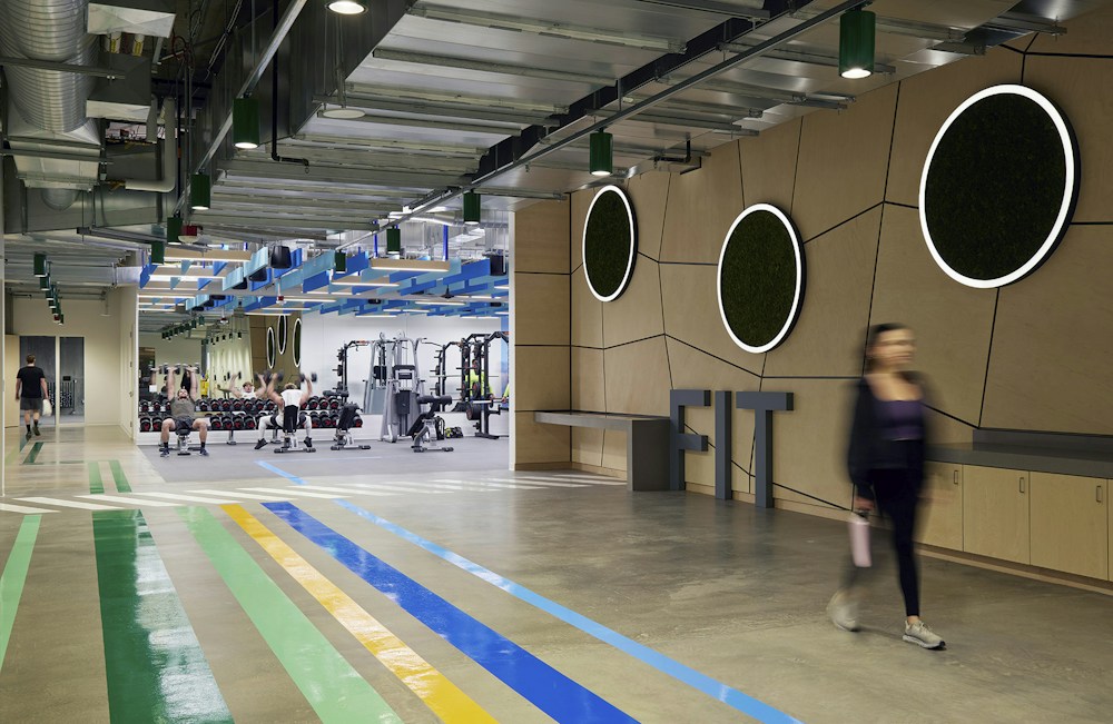 Fitness Center. (Photo by Bruce Damonte)