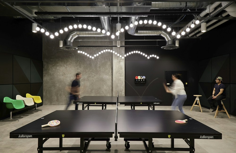Top Spin (1 of 5 Game Rooms). (Photo by Bruce Damonte)
