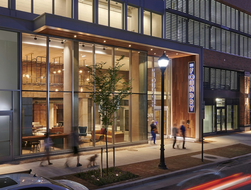 Main building entryway