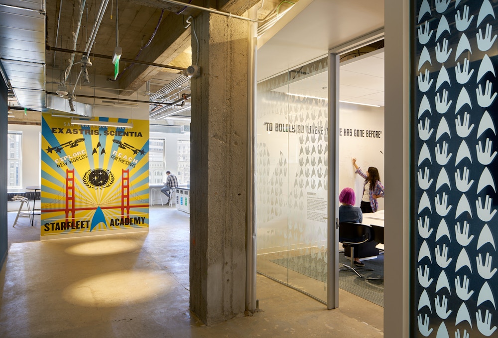 Star Trek meeting room