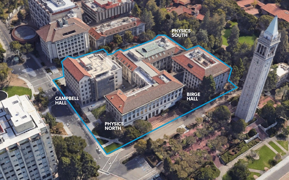 Integrated Physical Sciences Complex (Photo by Google Earth)