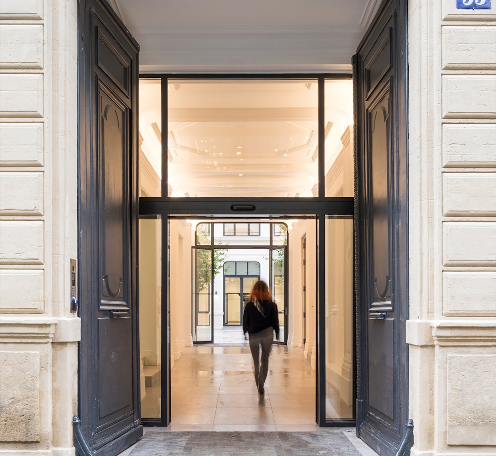 Nouveau porche couvert