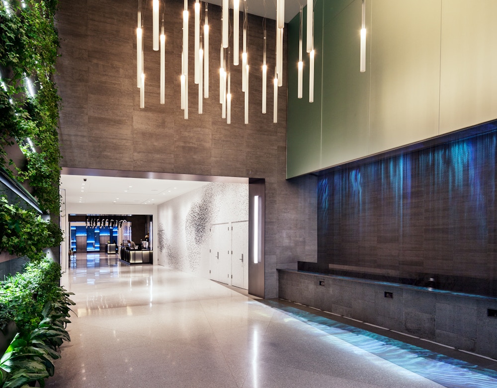 Building entrance (Photo by Richard Barnes)