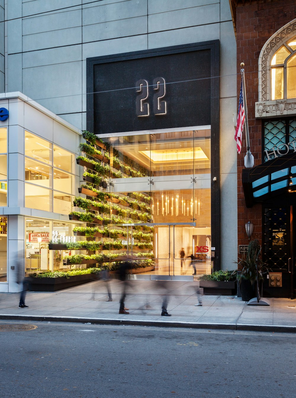 Planted wall (Photo by Richard Barnes)