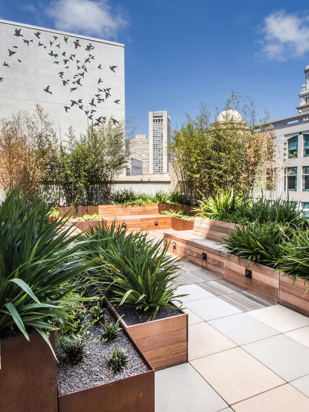 Roof terrace (Photo by George X. Lin)