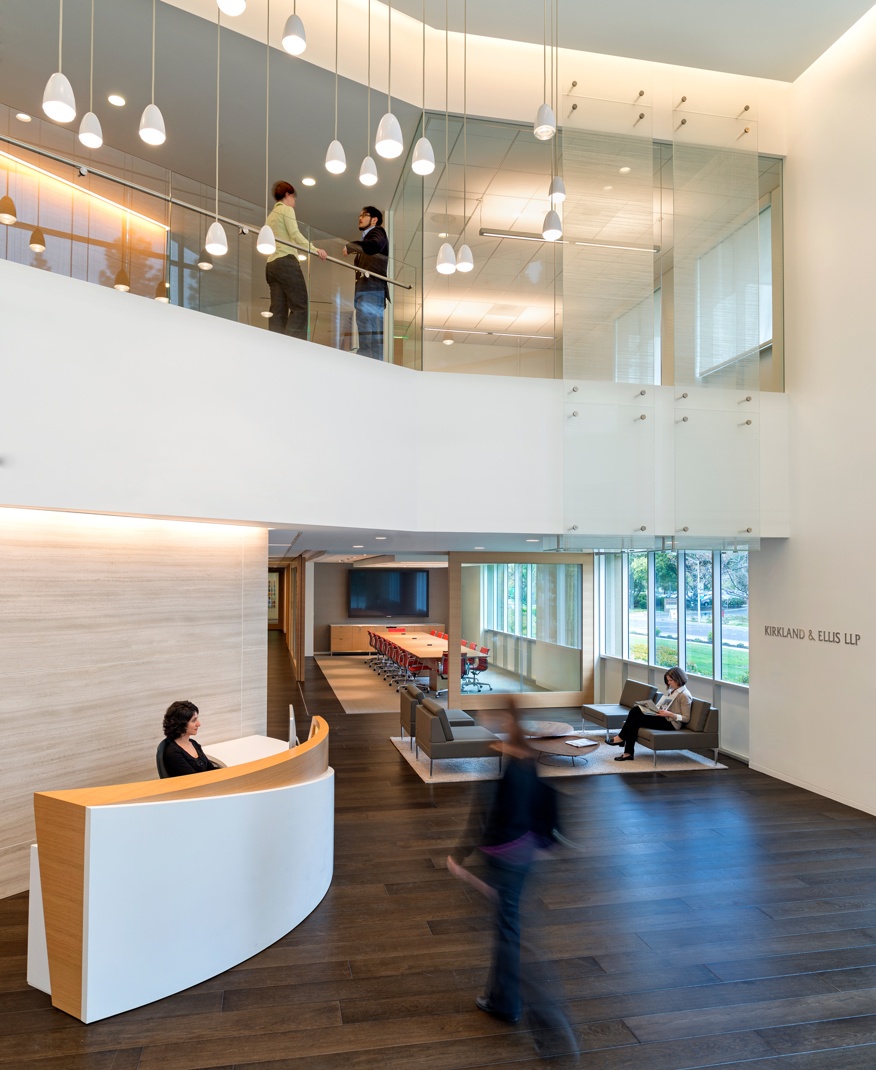 Kirkland & Ellis Law Office Interiors - Stanford Research Park - Palo ...