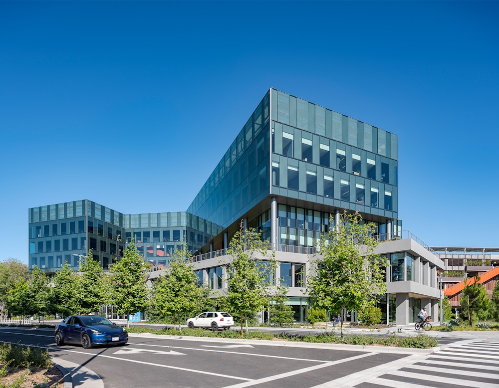 Building 1 along Middlefield Road