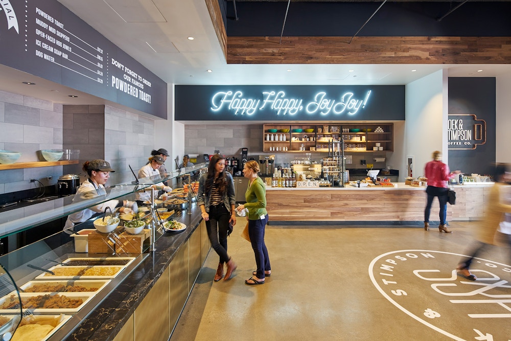 Hoek & Stimpson cafe