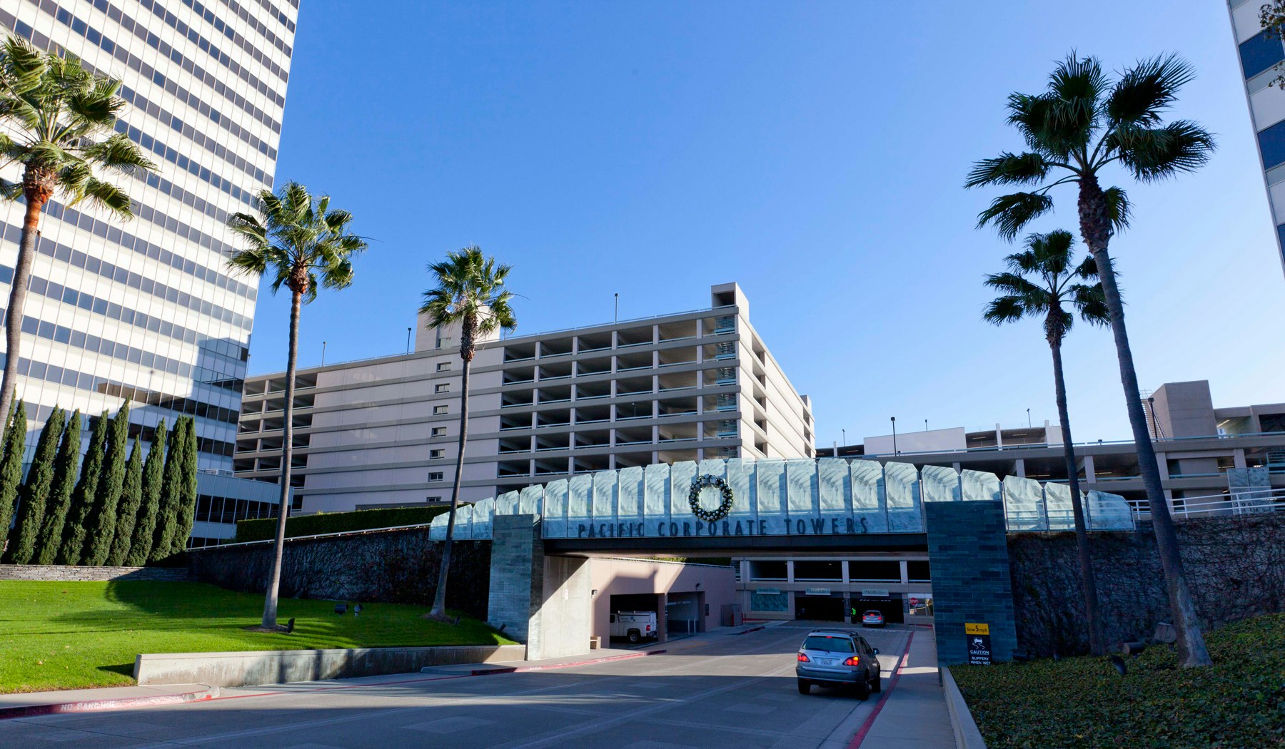 Vehicle entryway prior to renovation