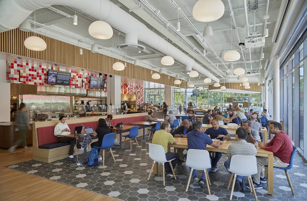 The Hub at Stanford Research Park. Photo: Bruce Damonte