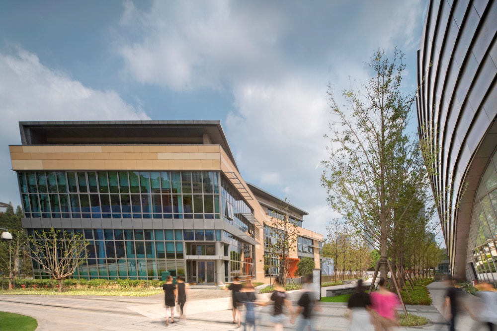 Ballet troupe building (Photo by Nic Lehoux)