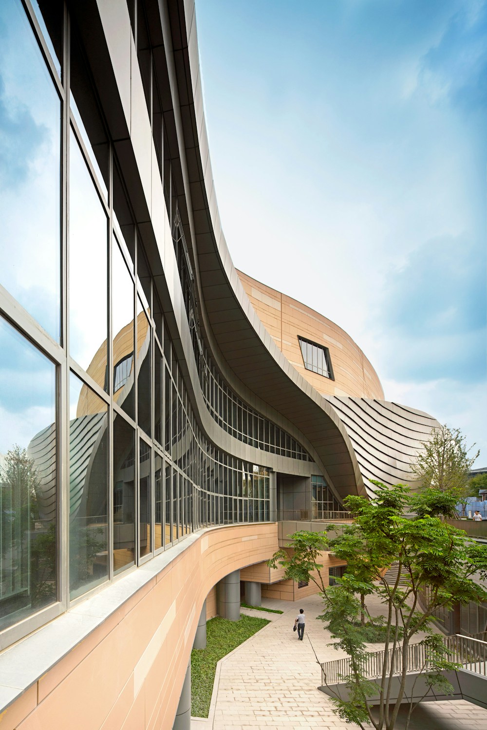 Main theater building (Photo by Nic Lehoux)