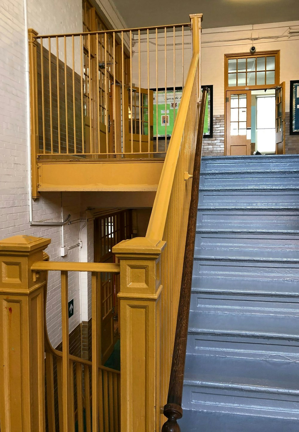 Historic stairwell before