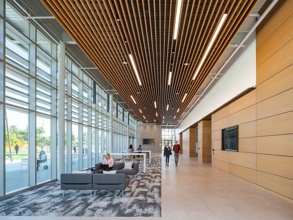 Lobby and prefunction area (photo by Kyle Jeffers)