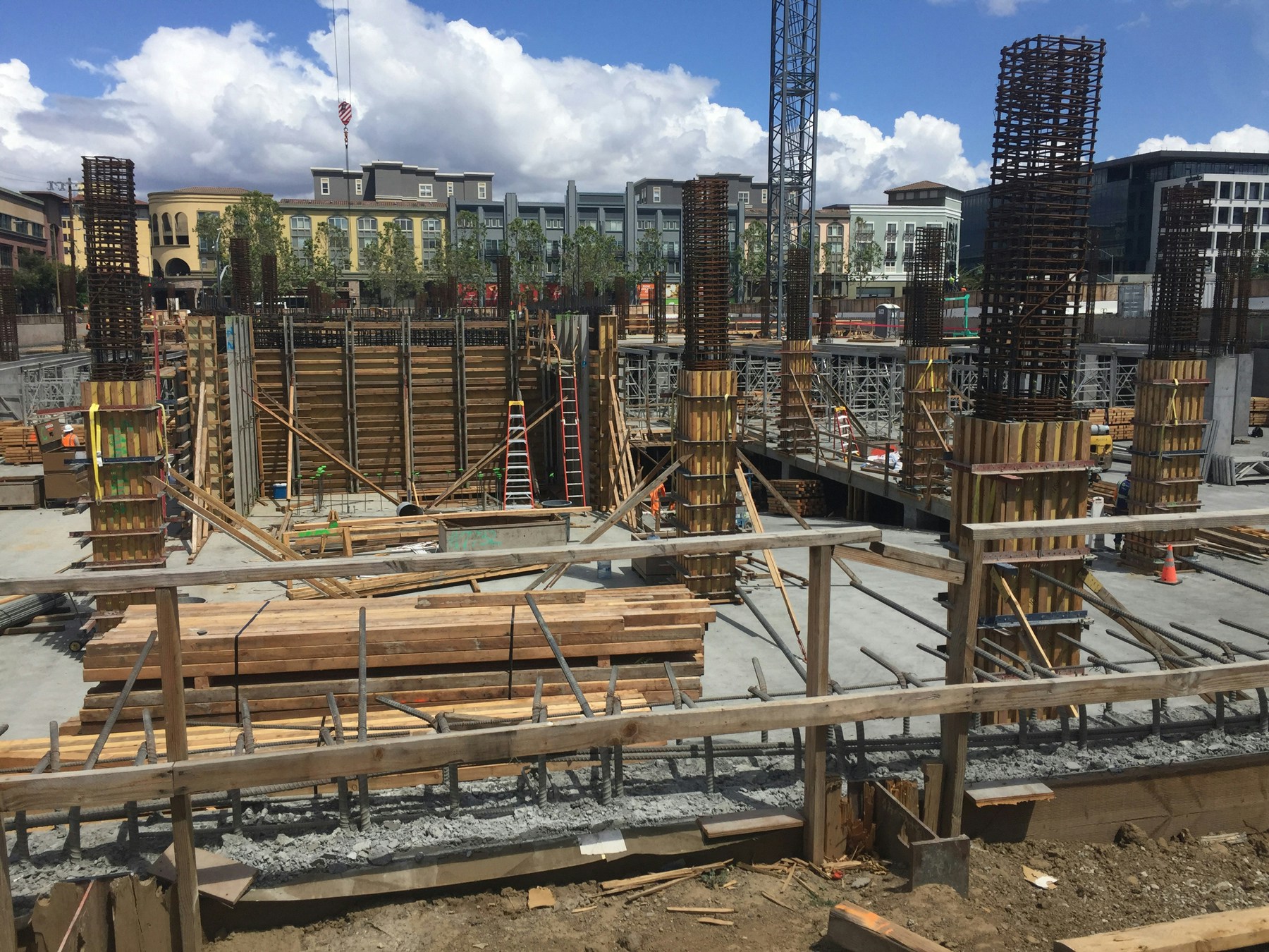 Phase One construction progress May 2020
