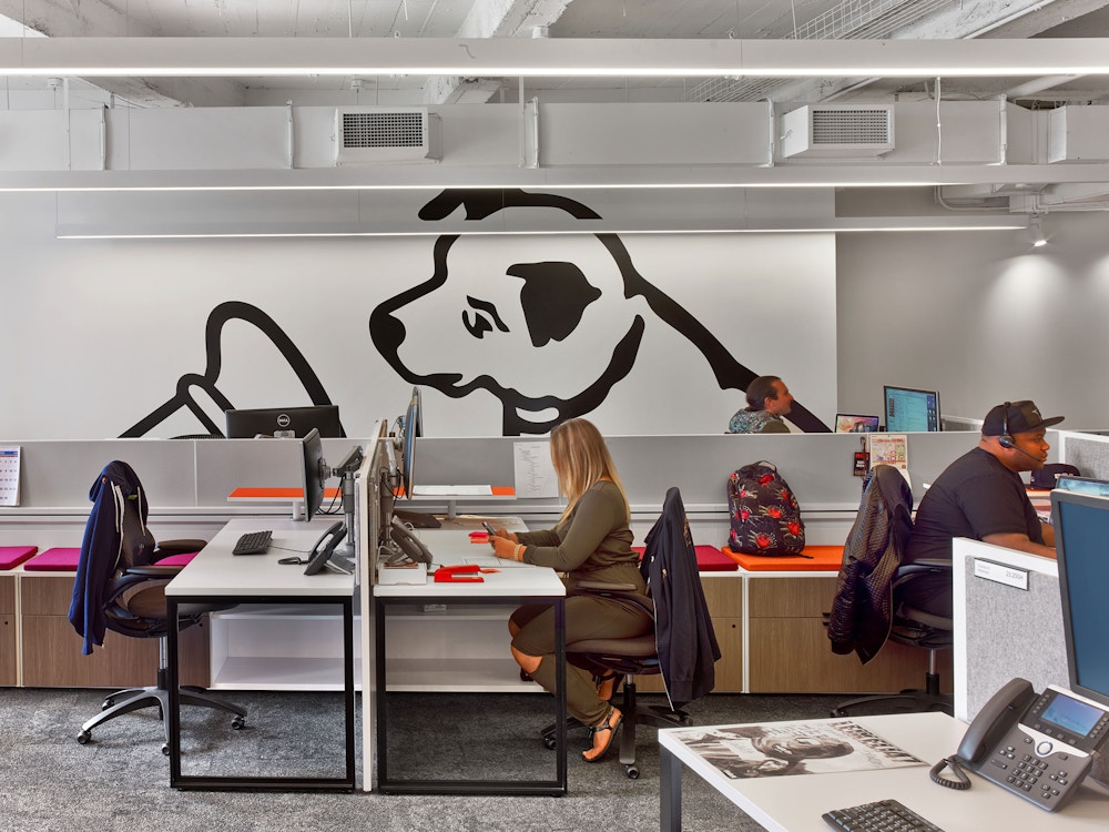 RCA branded workspace