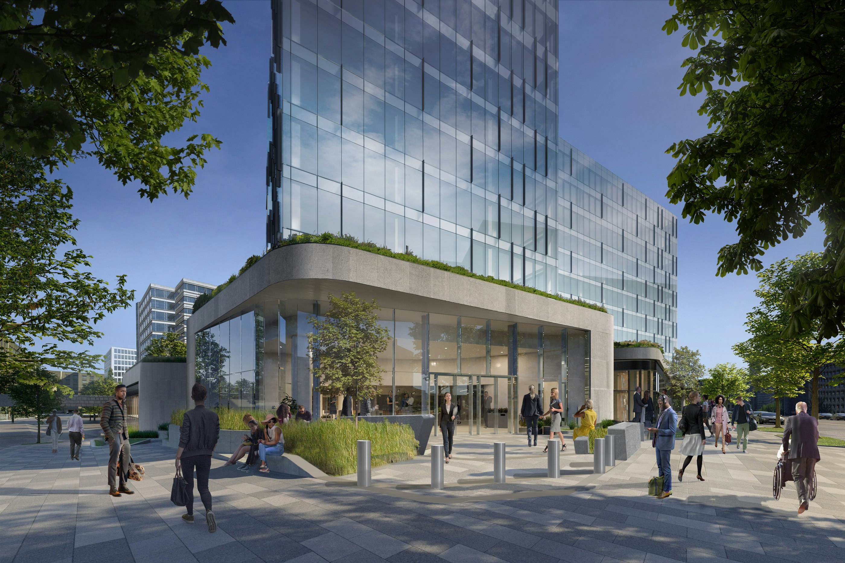 WMATA's entry along 7th Street SW near L'Enfant Plaza