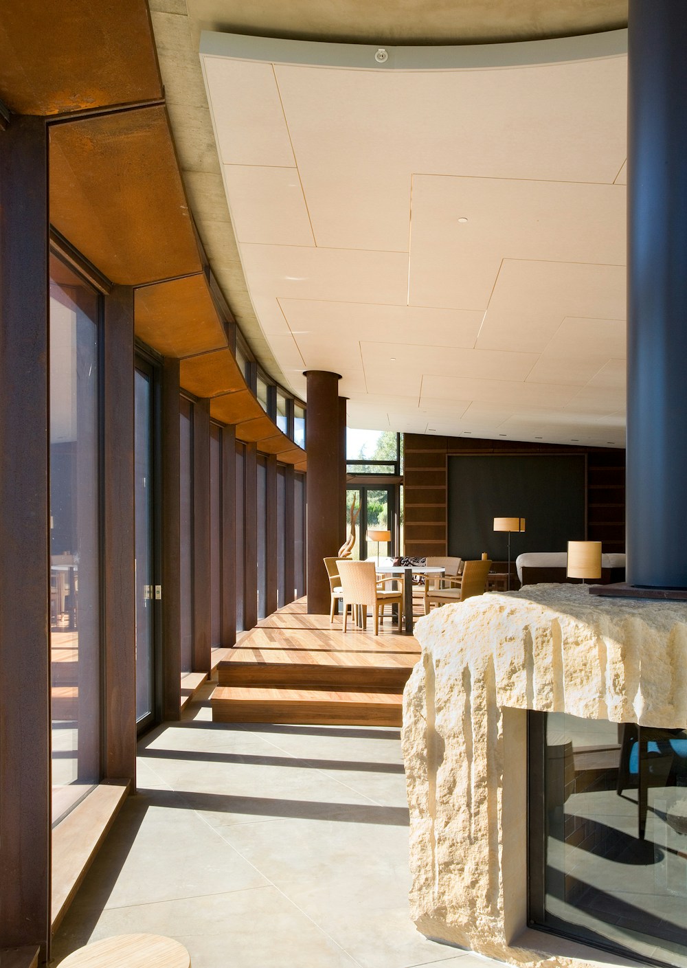 Spa lounge (Photo by Michael O'Callahan)