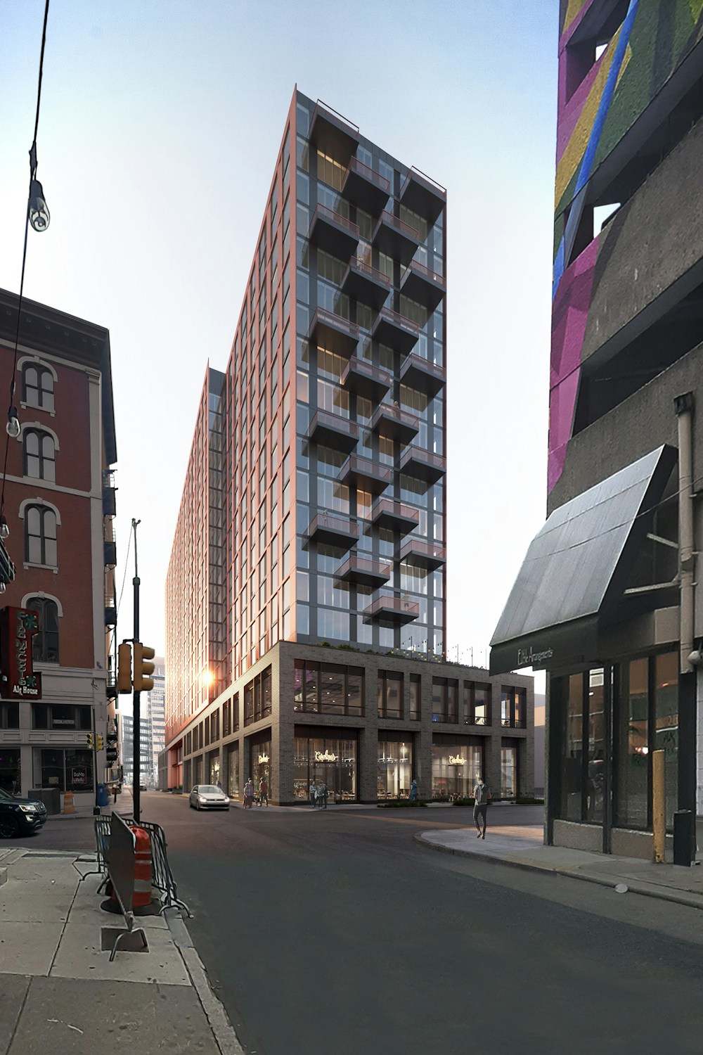 Sansom Street Looking West