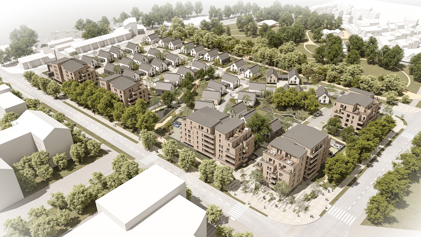 Le Mail - New residential neighborhood by Studios Architecture