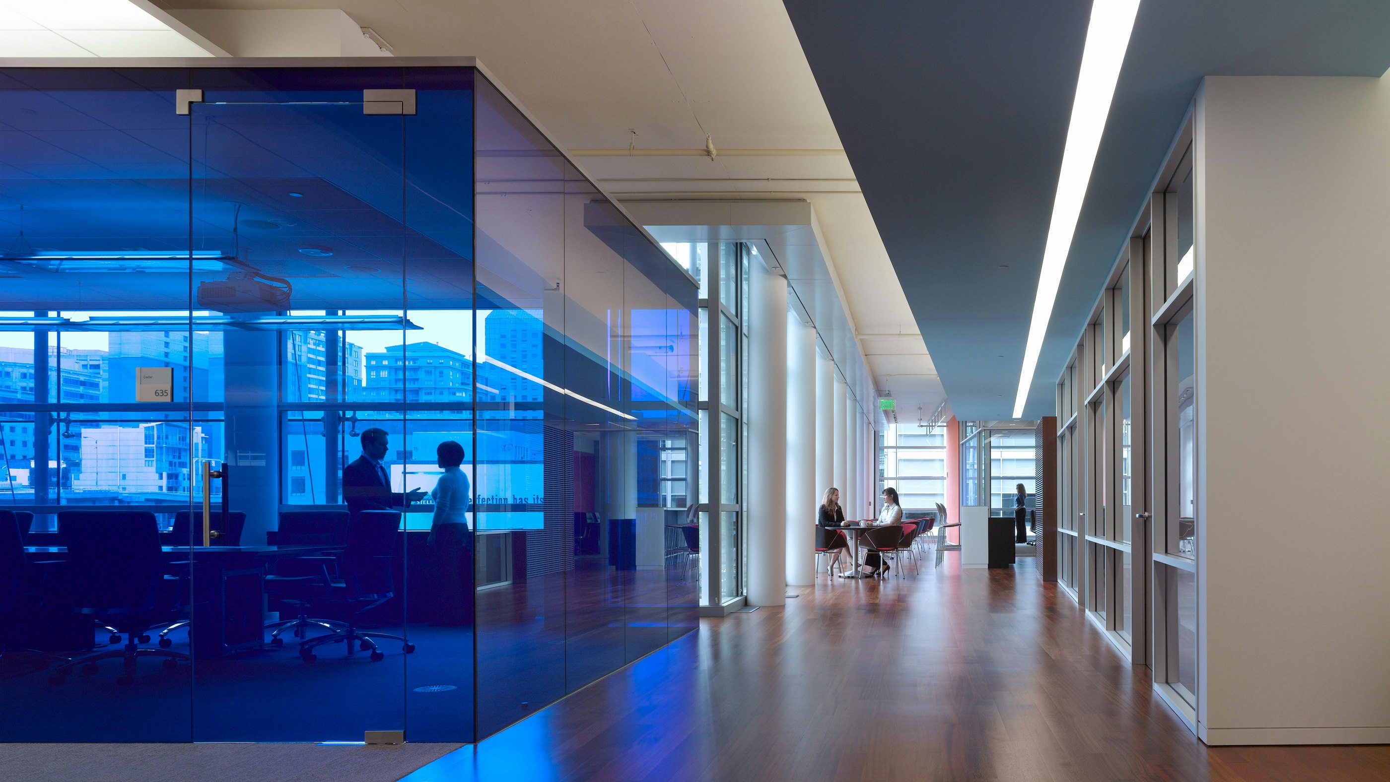 BlackRock Financial Planning & Investment Management Office Interiors -  Foundry Square - San Francisco, CA
