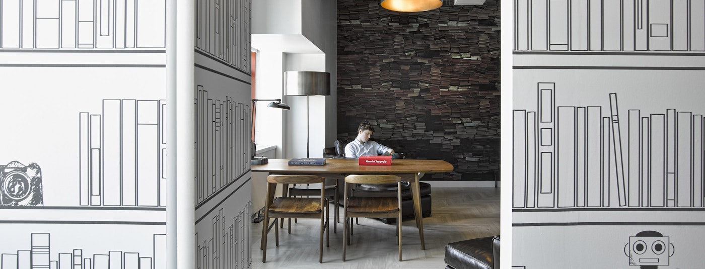 Shutterstock's Secret Room featured in New York Times by Studios Architecture