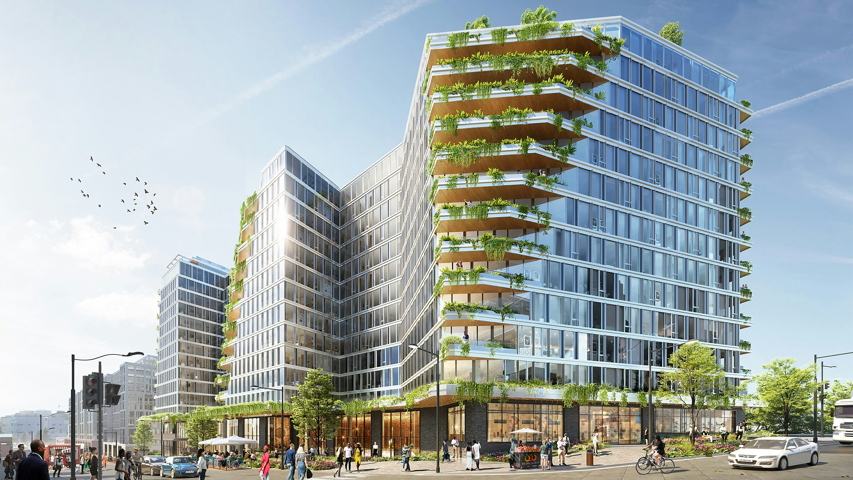 Edens Union Market Exterior