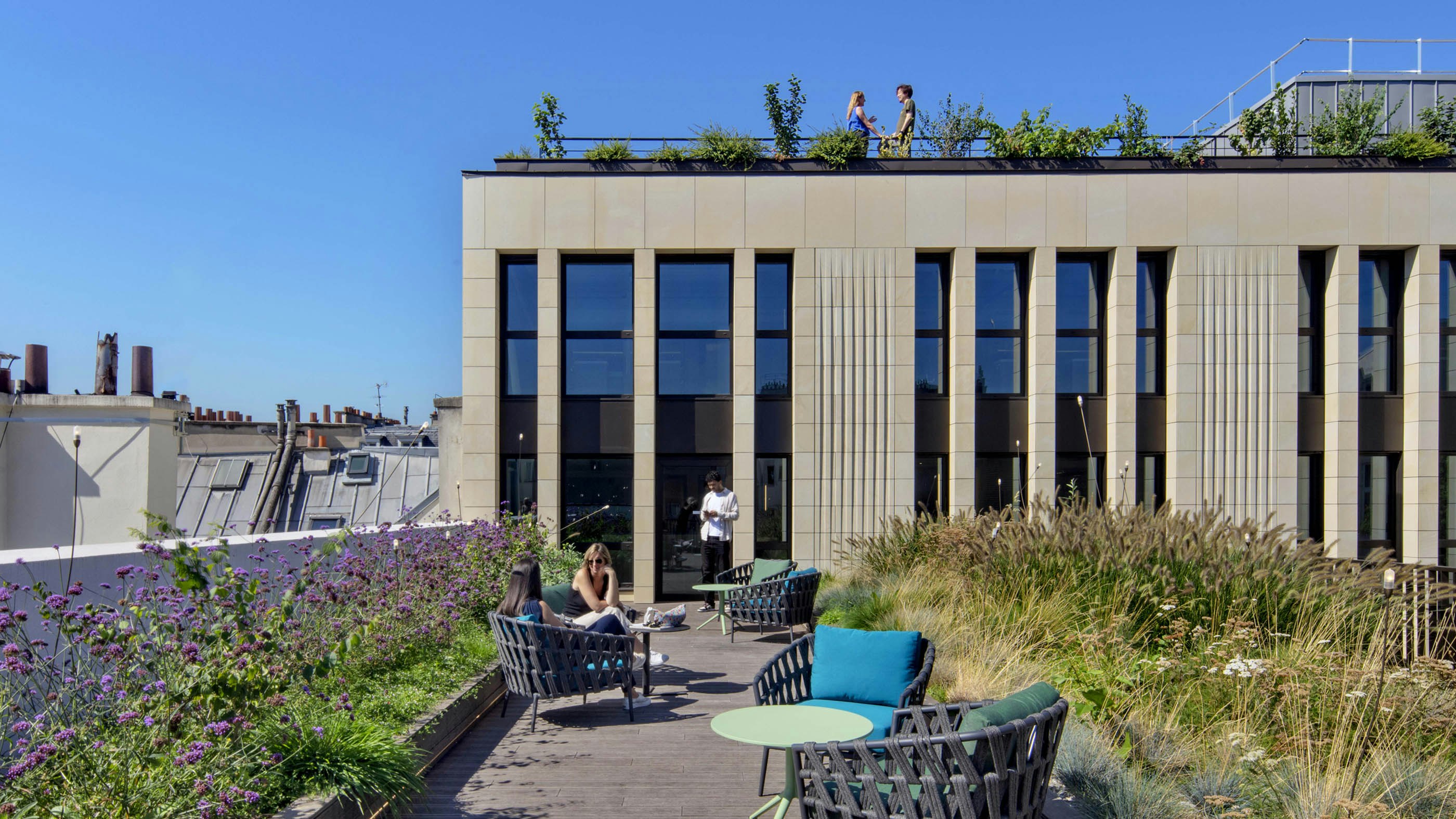 Terrasse du R+5 @Eric Laignel