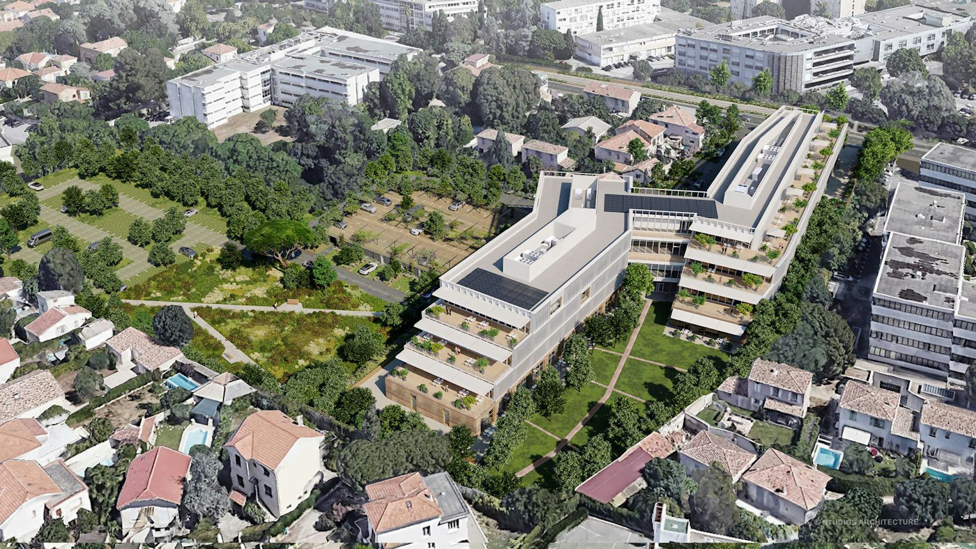 Siège Régional de l'URSSAF PACA by Studios Architecture
