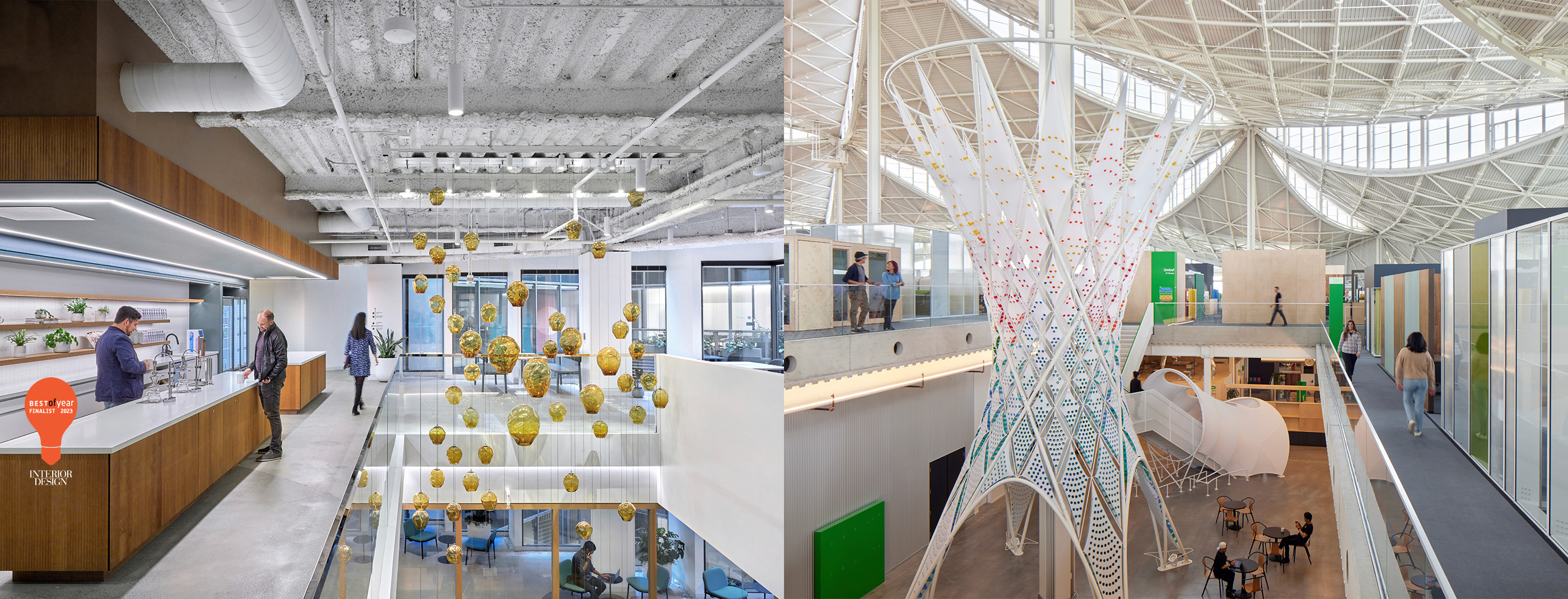 Chime and Google Bay View are Interior Design's 2023 Best of Year Awards Finalists by Studios Architecture