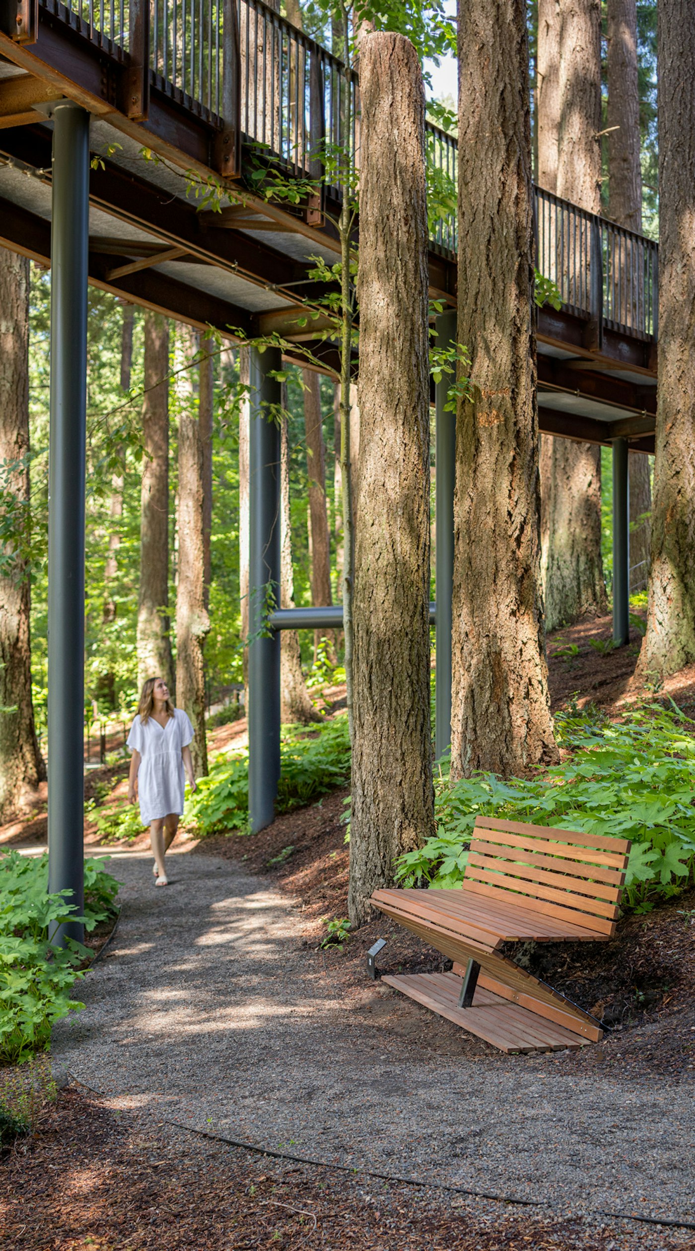 Leach Botanical Garden Benches