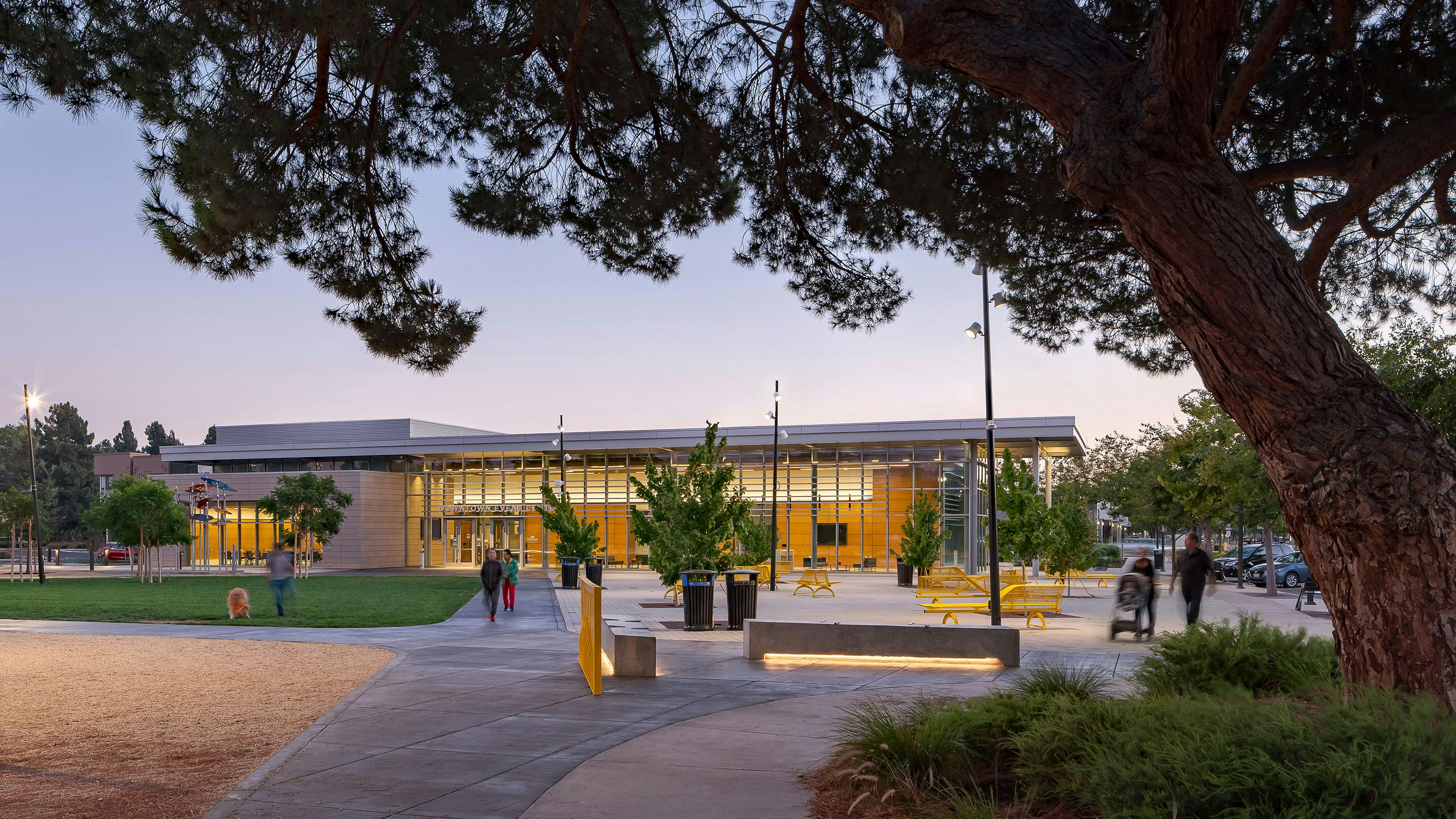 Fremont Civic Center New Downtown Event Center Community Building and