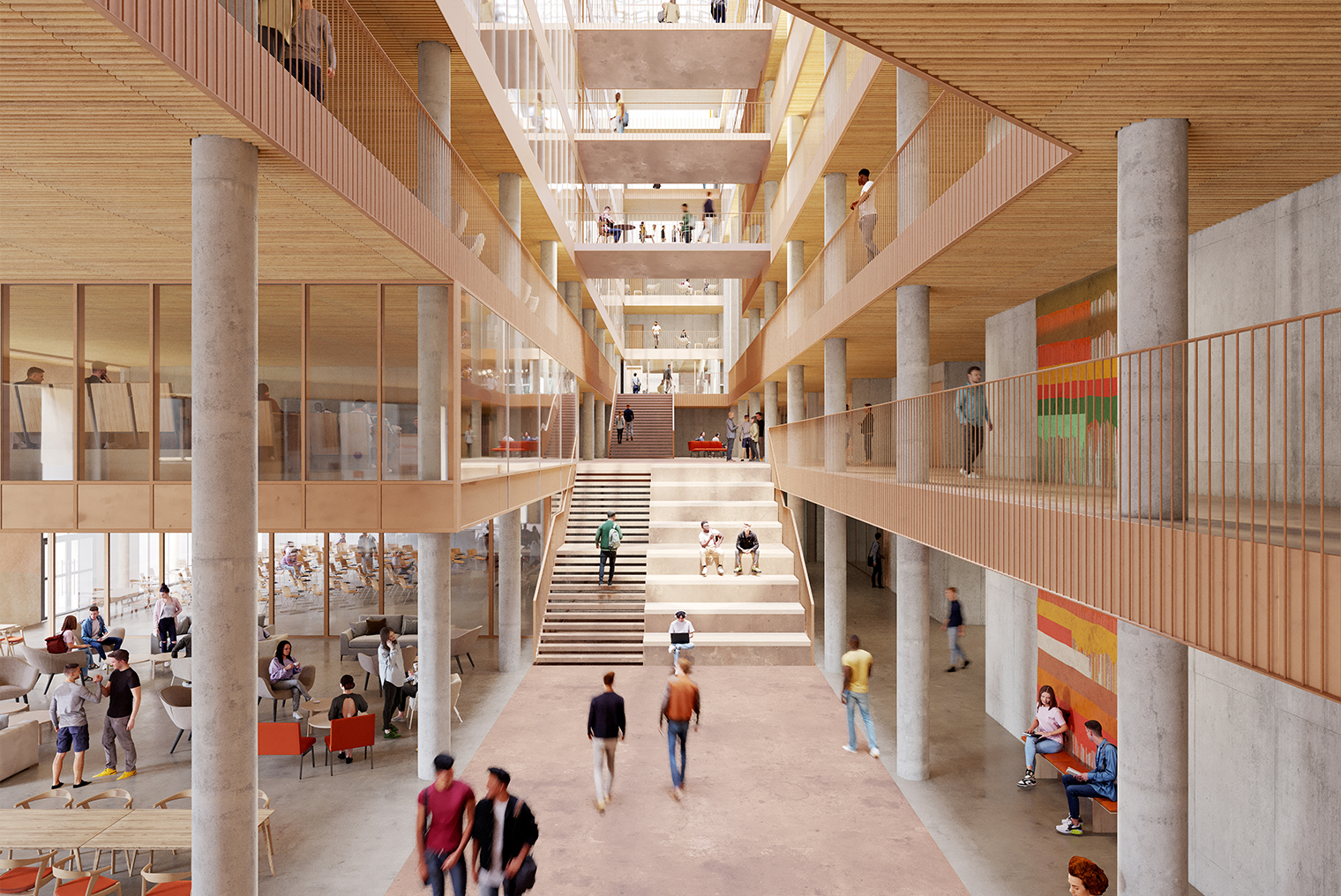 Concours d'Architecture de la London School of Economics – STUDIOS, finaliste