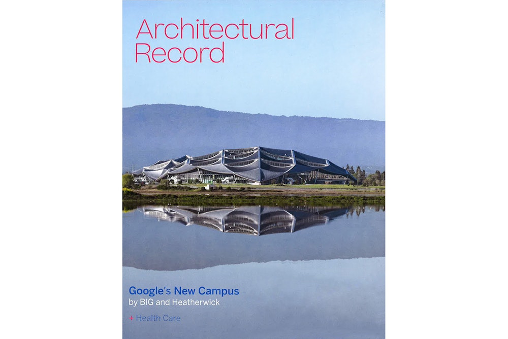 New Google Bay View Campus on the Cover of Architectural Record
