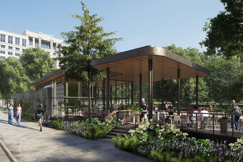 One of Downtown Washington DC's Most Dilapidated—and Heavily Trafficked—Parks is Finally Getting its Makeover