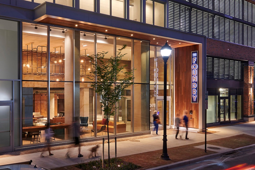 Rare Office to Residential Building Conversion Opens in Alexandria, VA