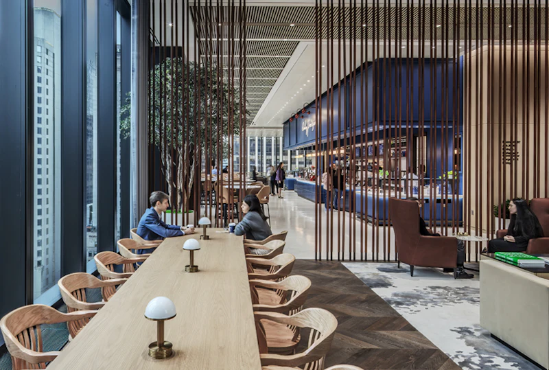 The Exchange at JPMorgan Chase's HQ